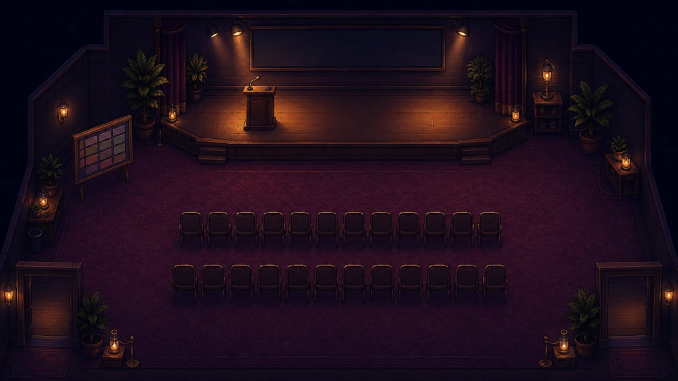 Panel stage placement location